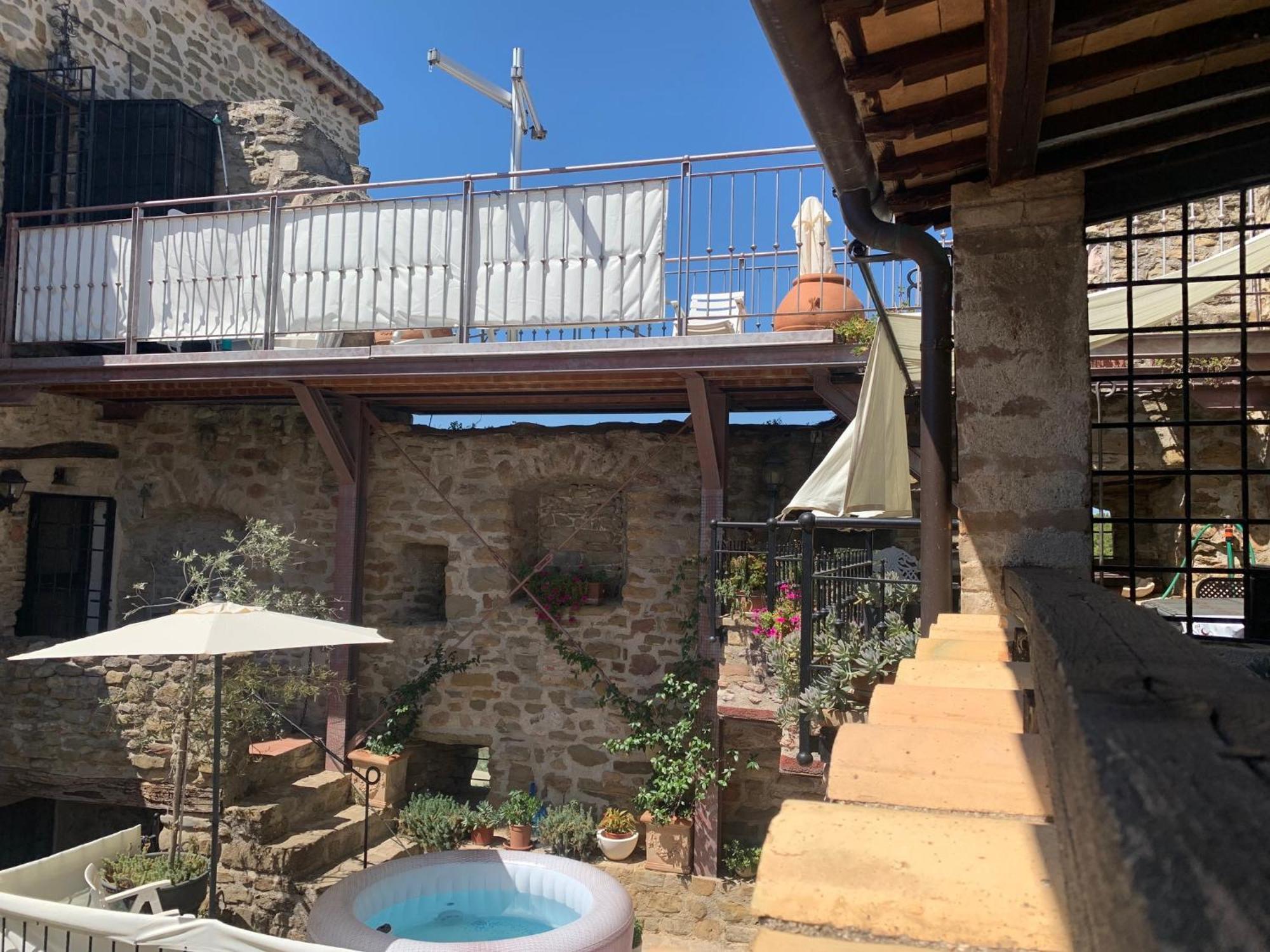 Appartamento Castello Di Francocci Spoleto Esterno foto